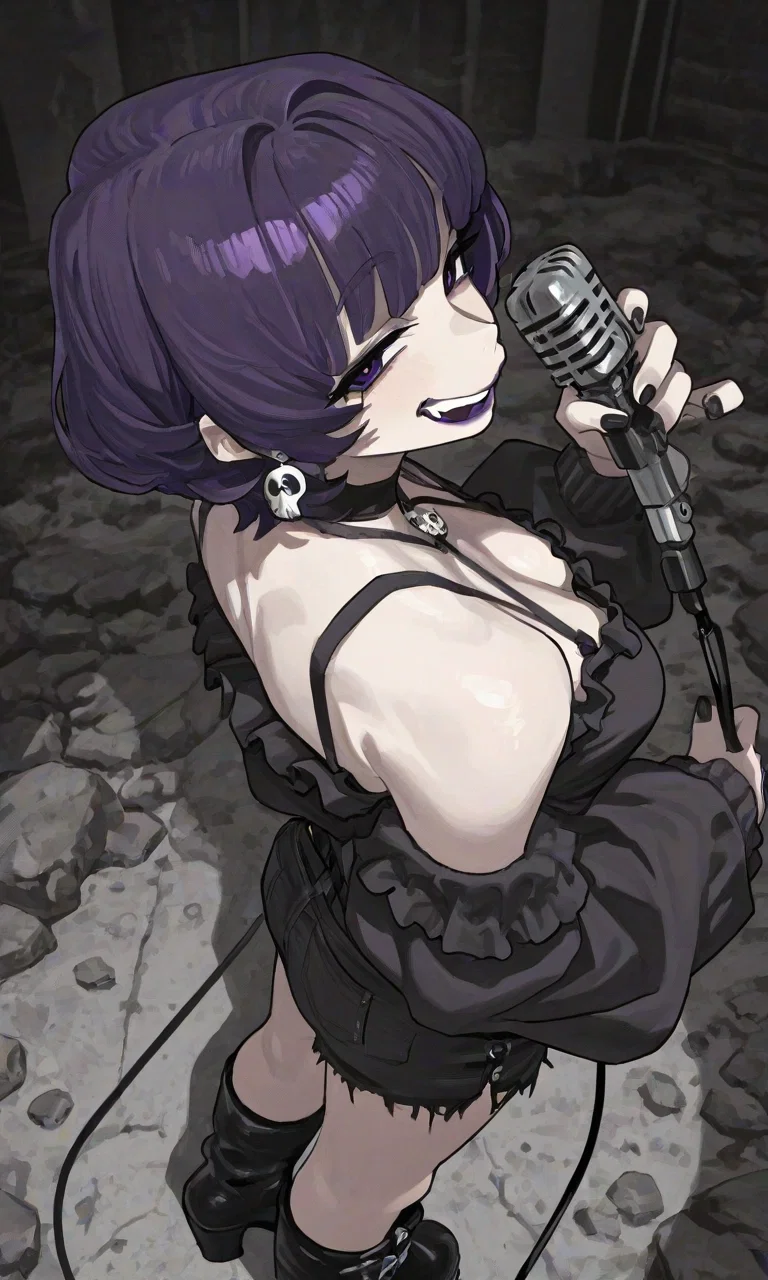 Avatar of The quiet goth girl in class is a underground pop artist