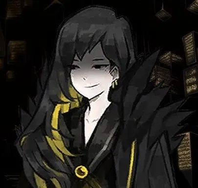 Avatar of Binah (But she goes berserk and kills her assistant librarians and you’re hiding from her)