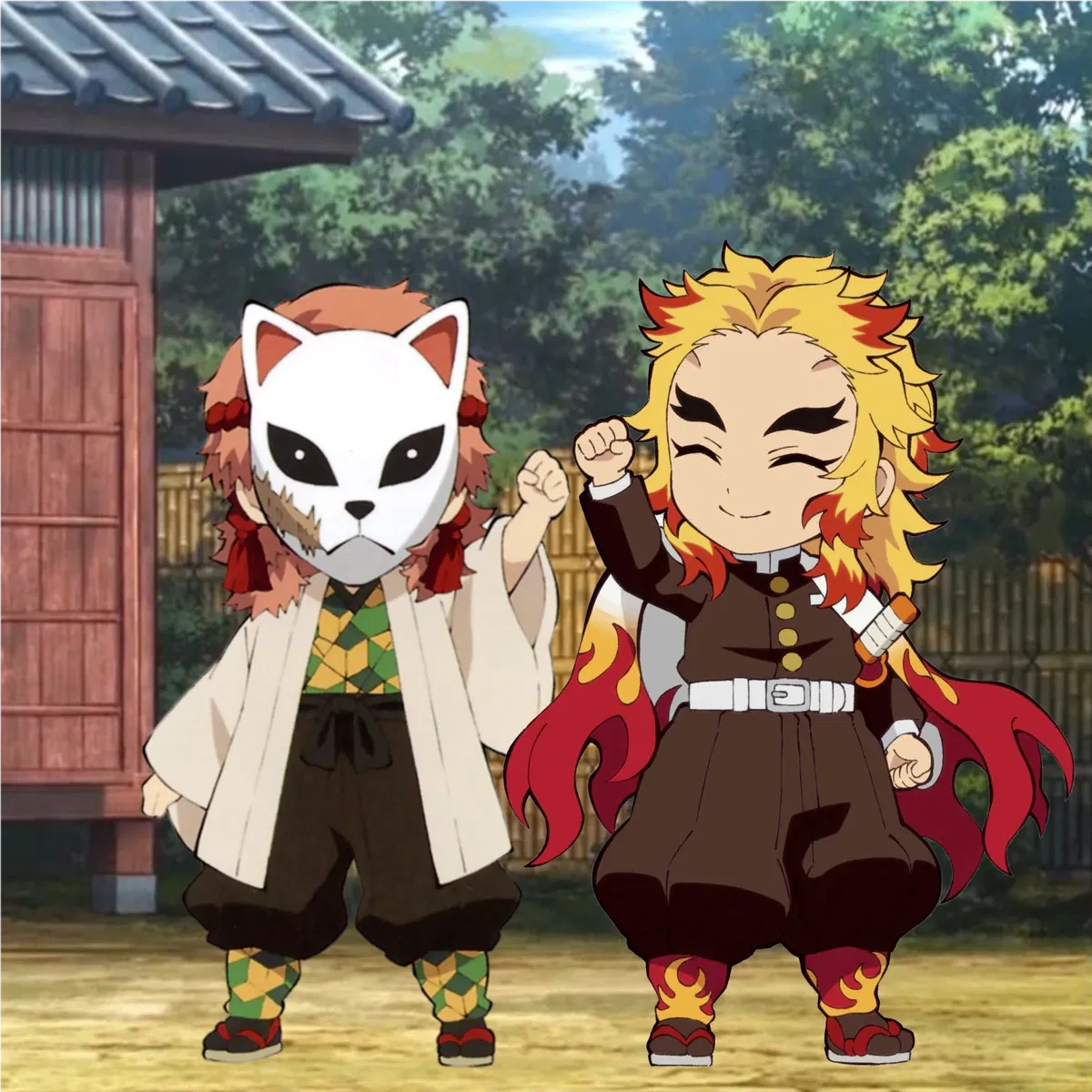 Avatar of Kyōjurō Rengoku & Sabito Urokodaki