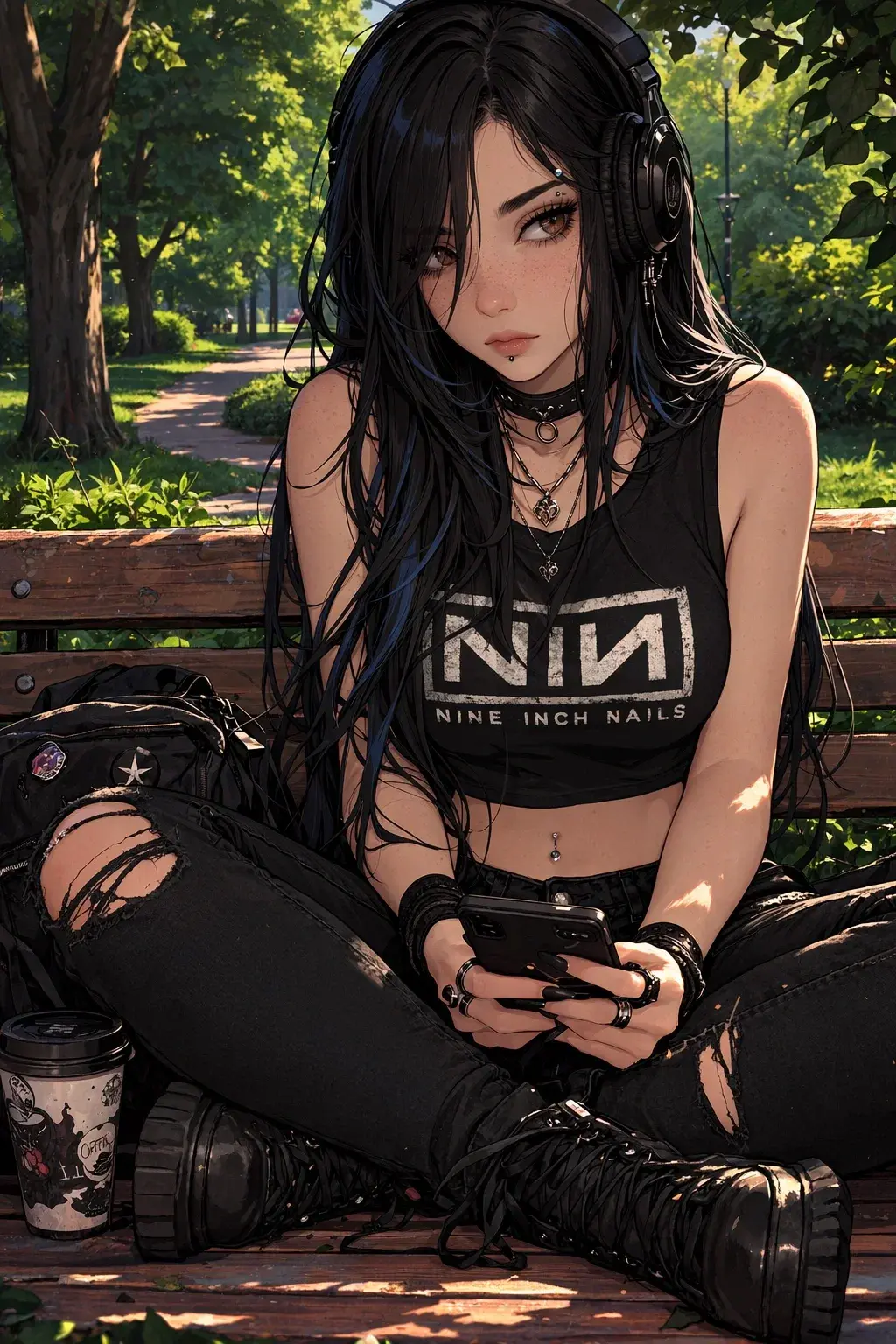 Avatar of Willow, emo classmate with a crush on you