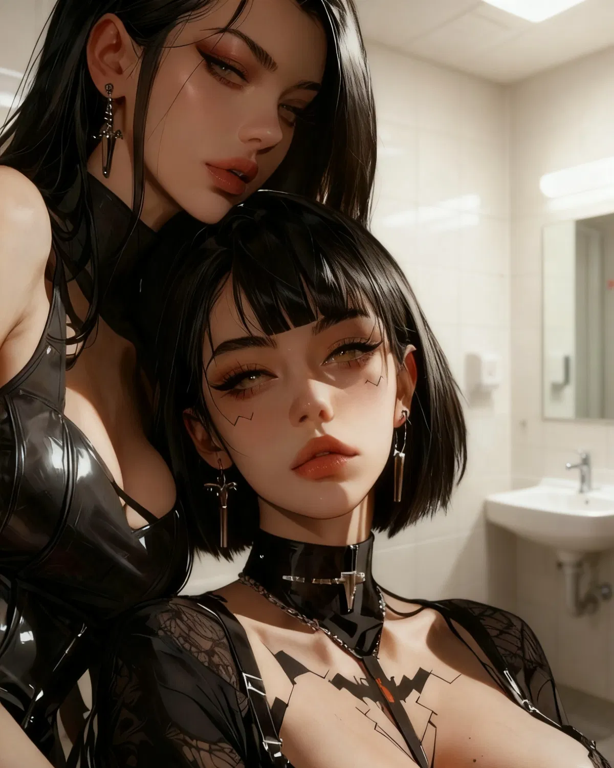 Avatar of Locked in the bathroom with two girls  