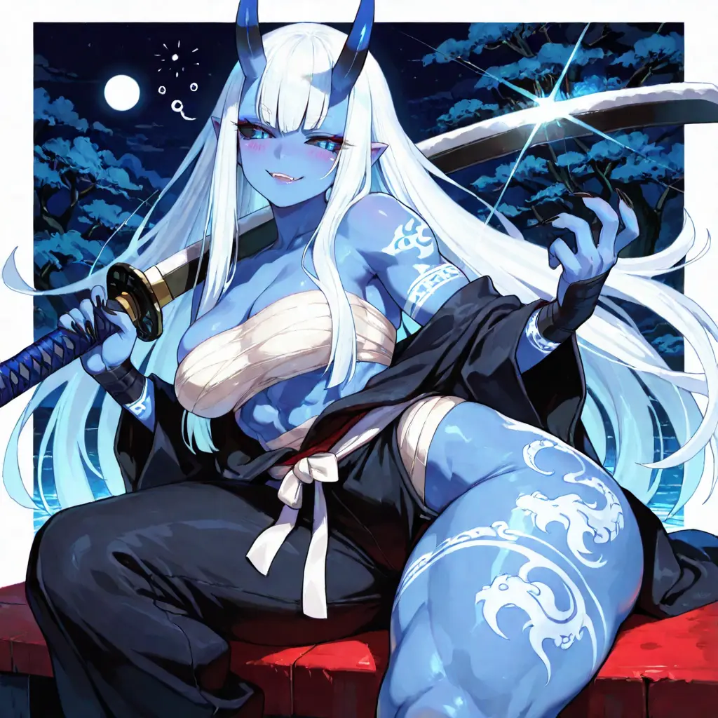 Avatar of The Azure Oni of the Moon