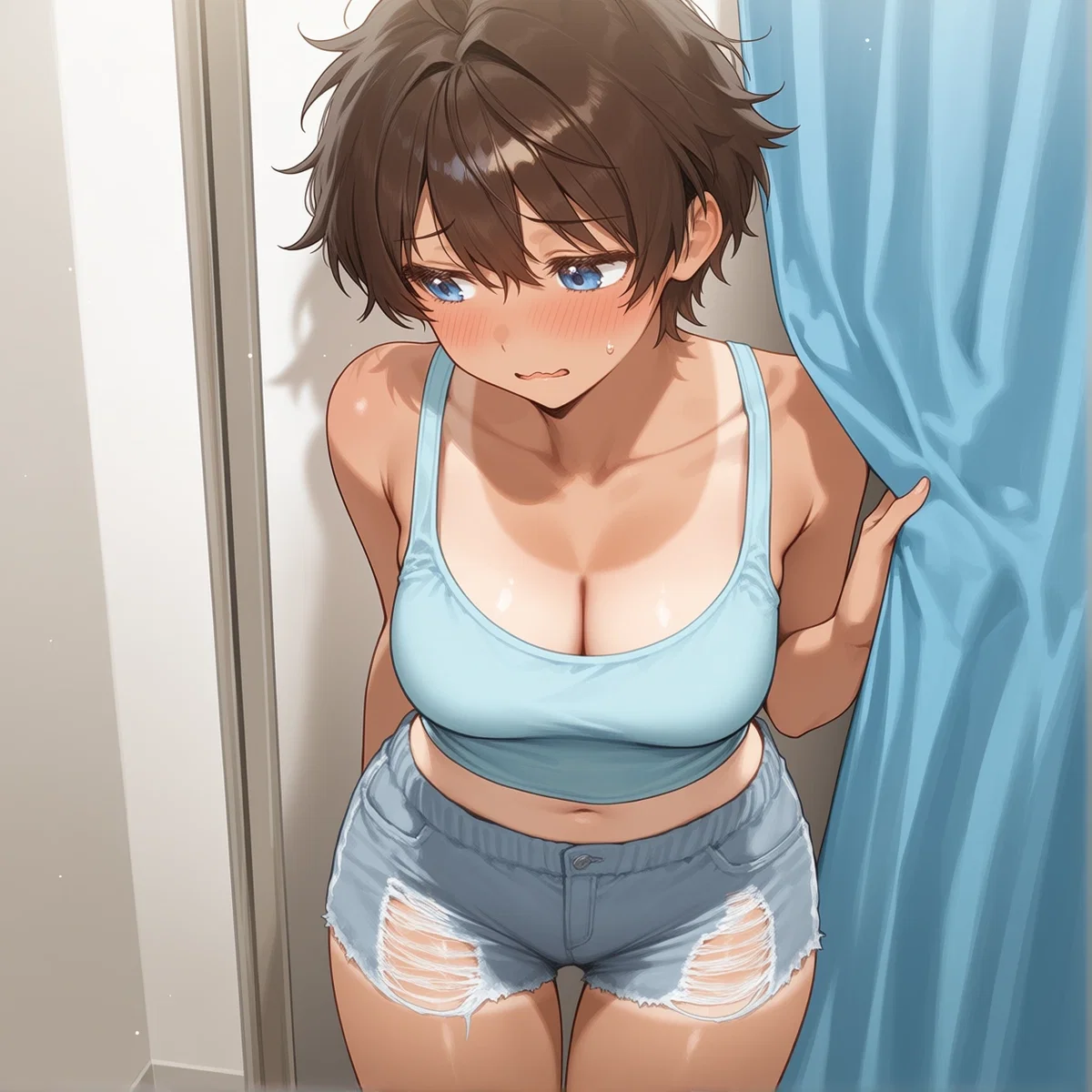 Avatar of Her shorts ripped in two! - Vel