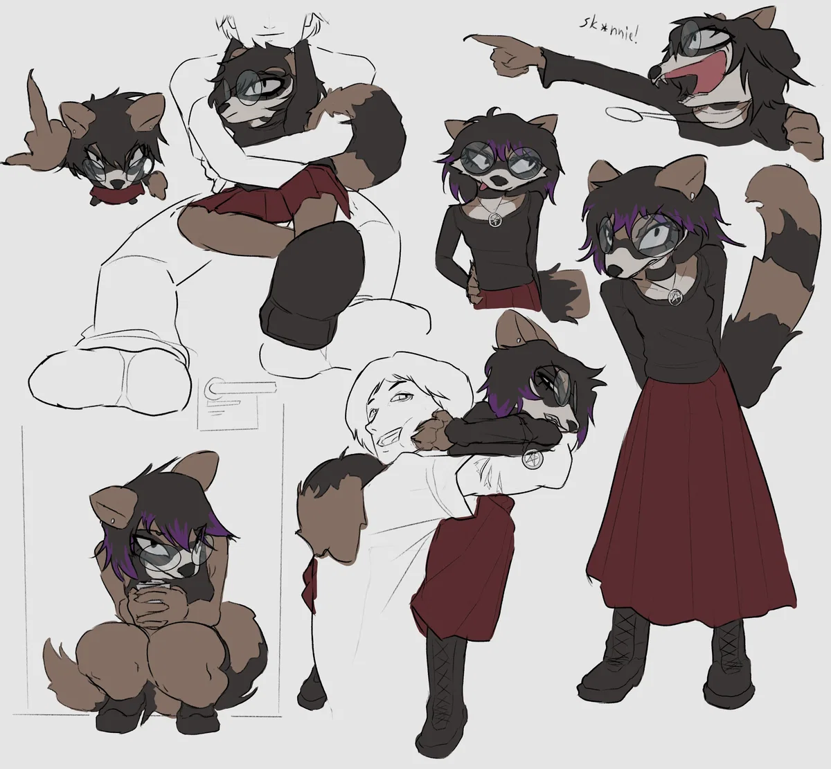 Avatar of raccoon girl 