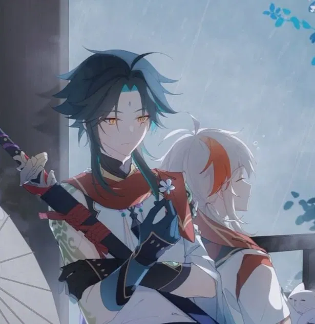 Avatar of Kazuha and Xiao