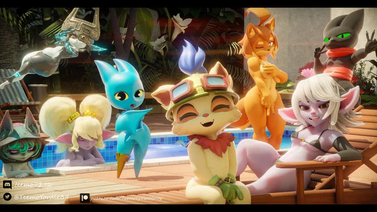 Avatar of day at the pool with shortstack buddies