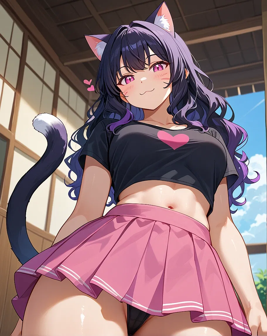 Avatar of Lia | Your cat-girl classmate that has a secret crush on you