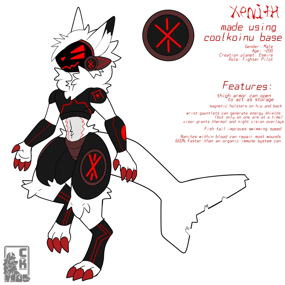 Avatar of Xenith the protogen 