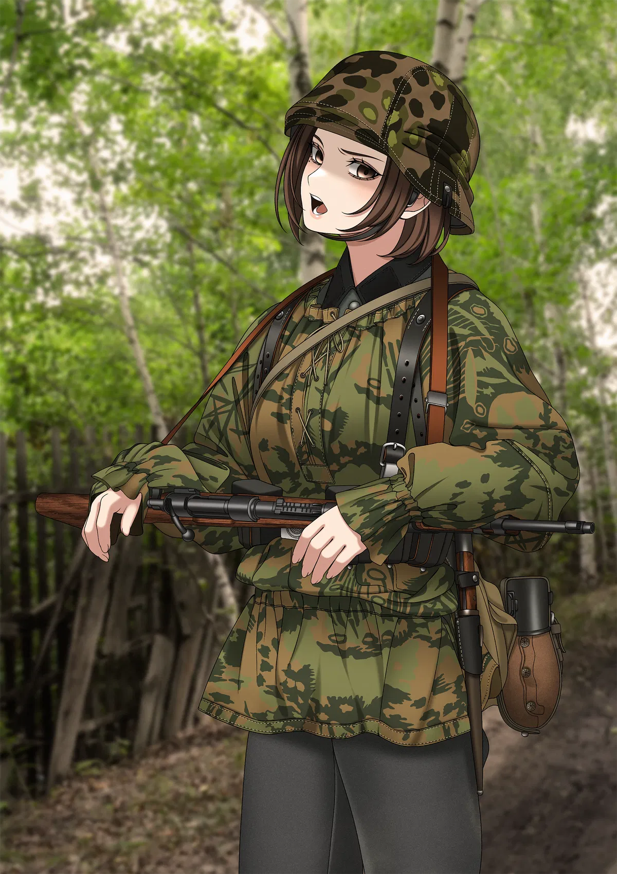Avatar of Karoline Röhm | Despondency in the Woods; Ardennes