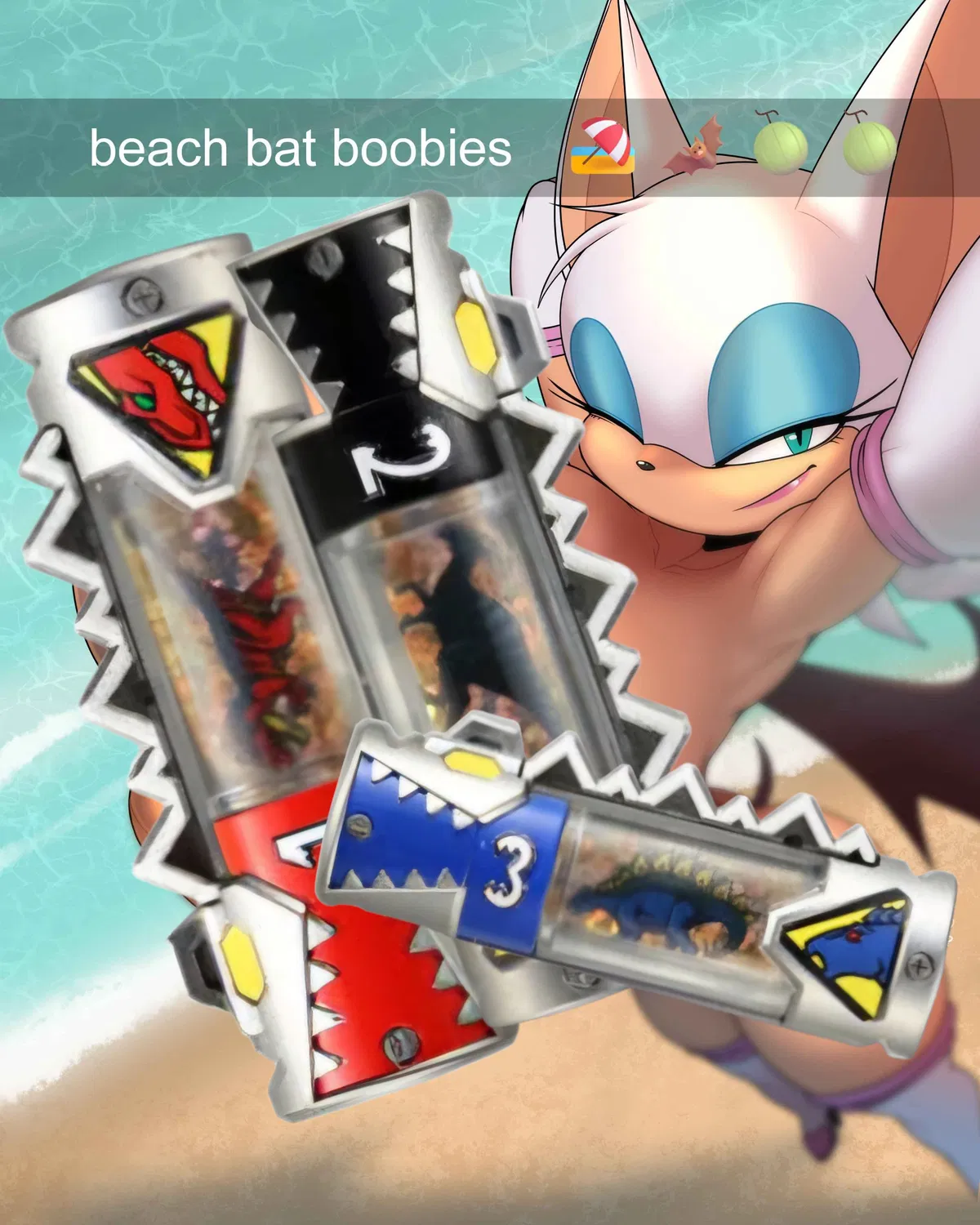 Avatar of Rouge the bat at the beach
