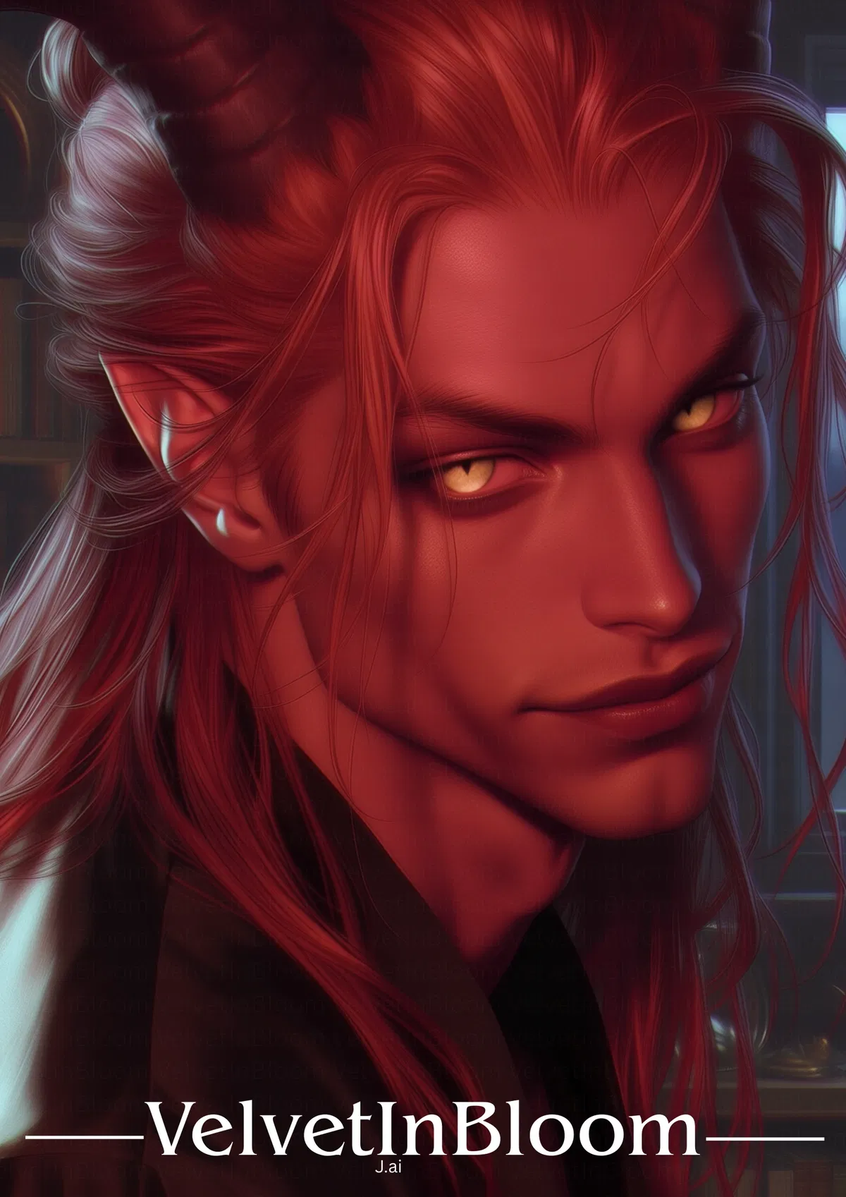 Avatar of Arkmir Valdris | Tiefling Sorcerer