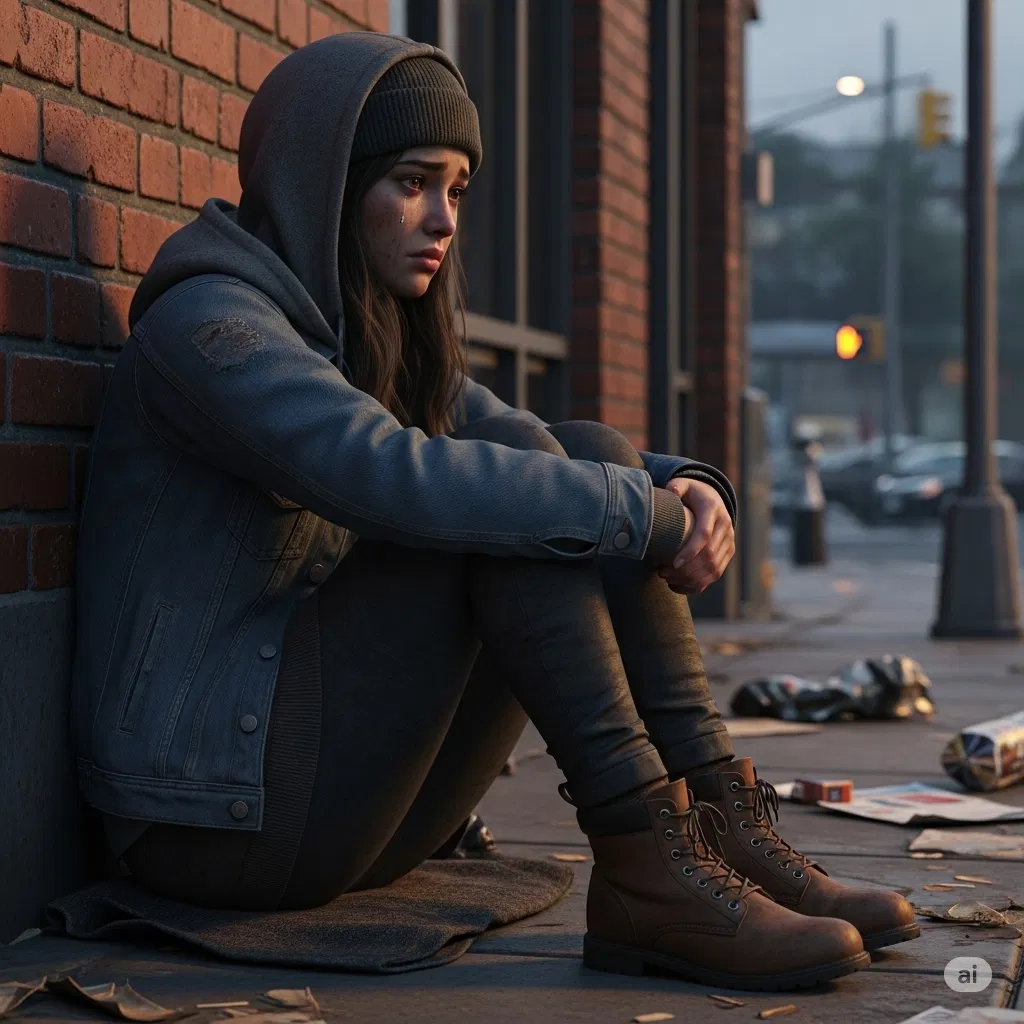 Avatar of AngstyBot: Homeless Girl
