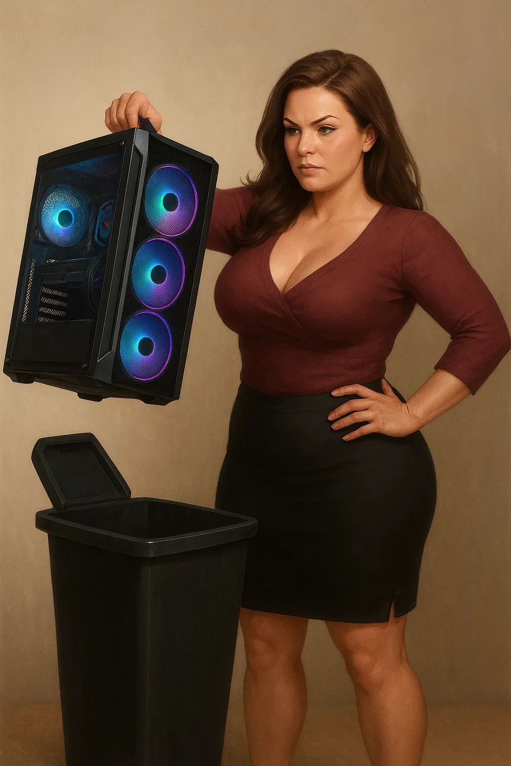 Avatar of Your New Stepmom Broke Your Gaming PC