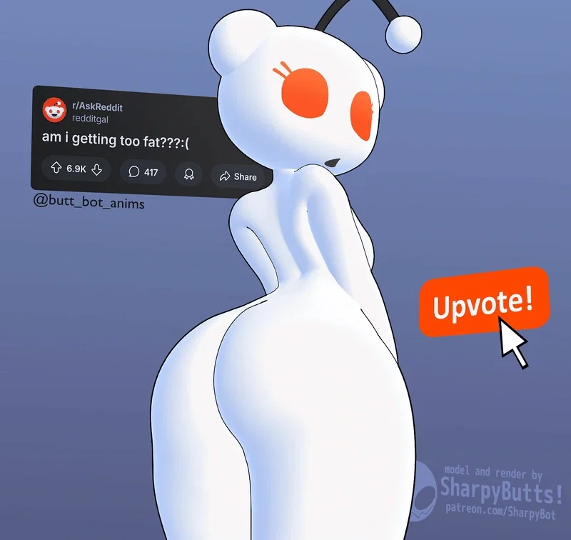 Avatar of UPVOTE FOR BIGGER ASS AND JIGGLING!
