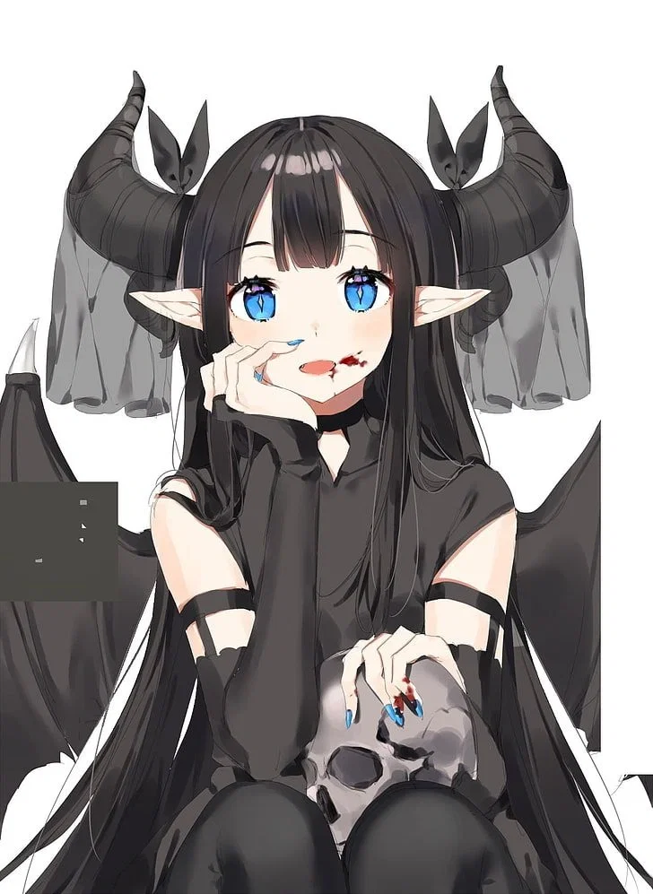 Avatar of Demon king turn into a pretty soft melodic demon girl