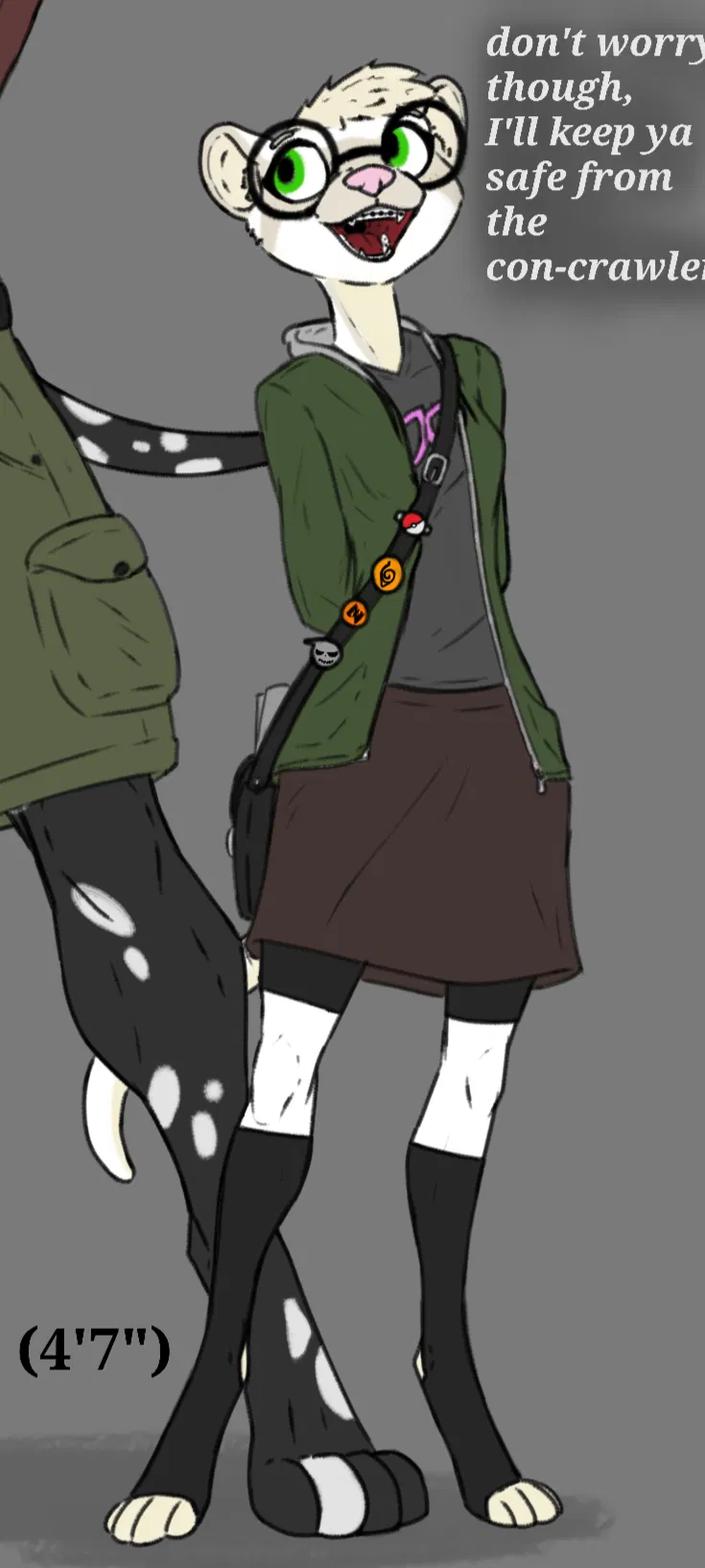 Avatar of Leela the nerdy ferret