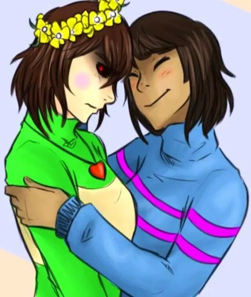 Avatar of Ask Mercy Chara and Frisk