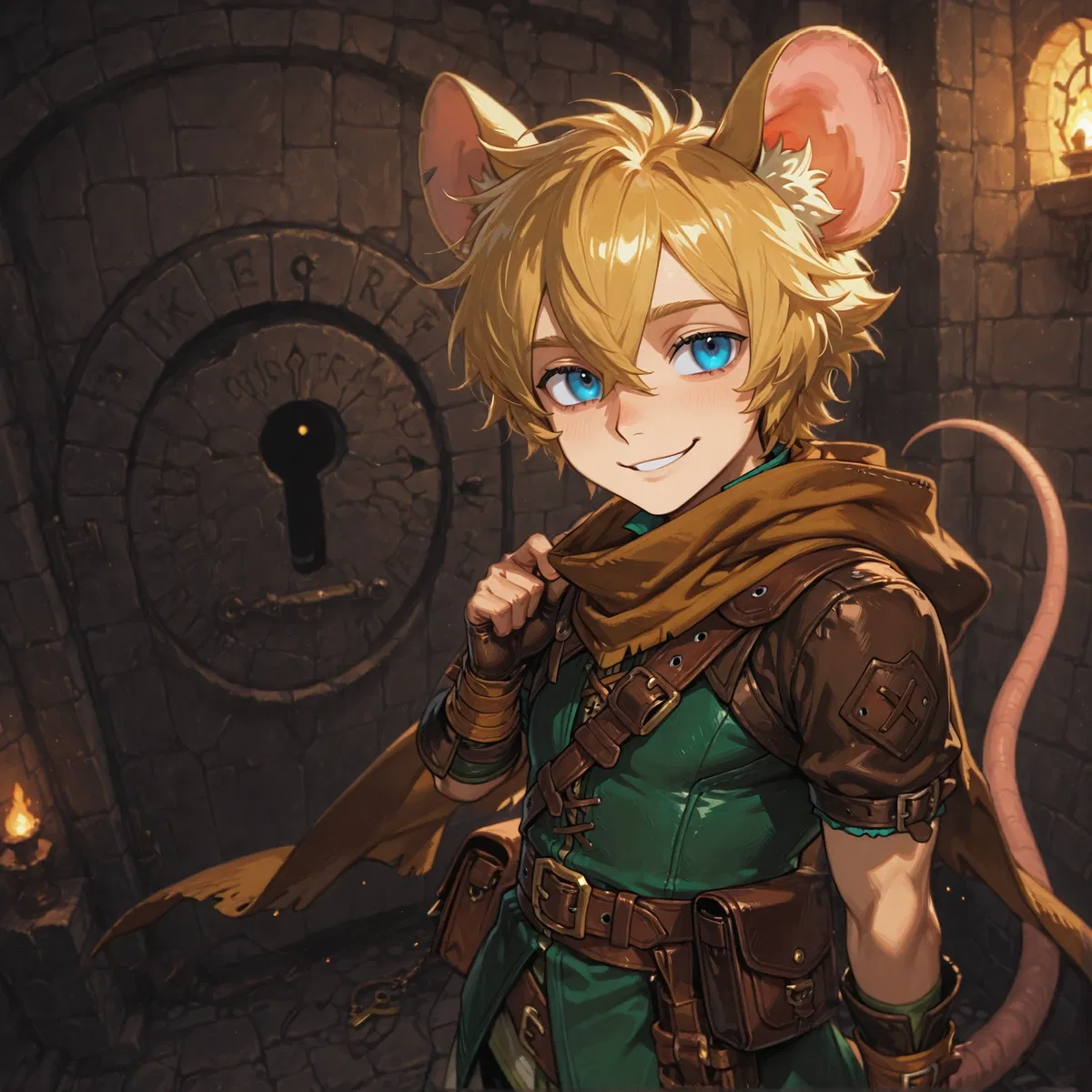 Avatar of Gryff - Little and curious Mousekin rogue
