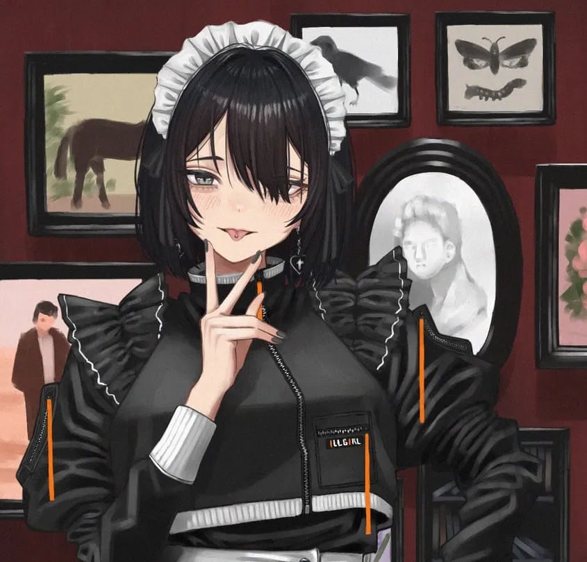 Avatar of Kuroha Tsukiko | silly maid :3