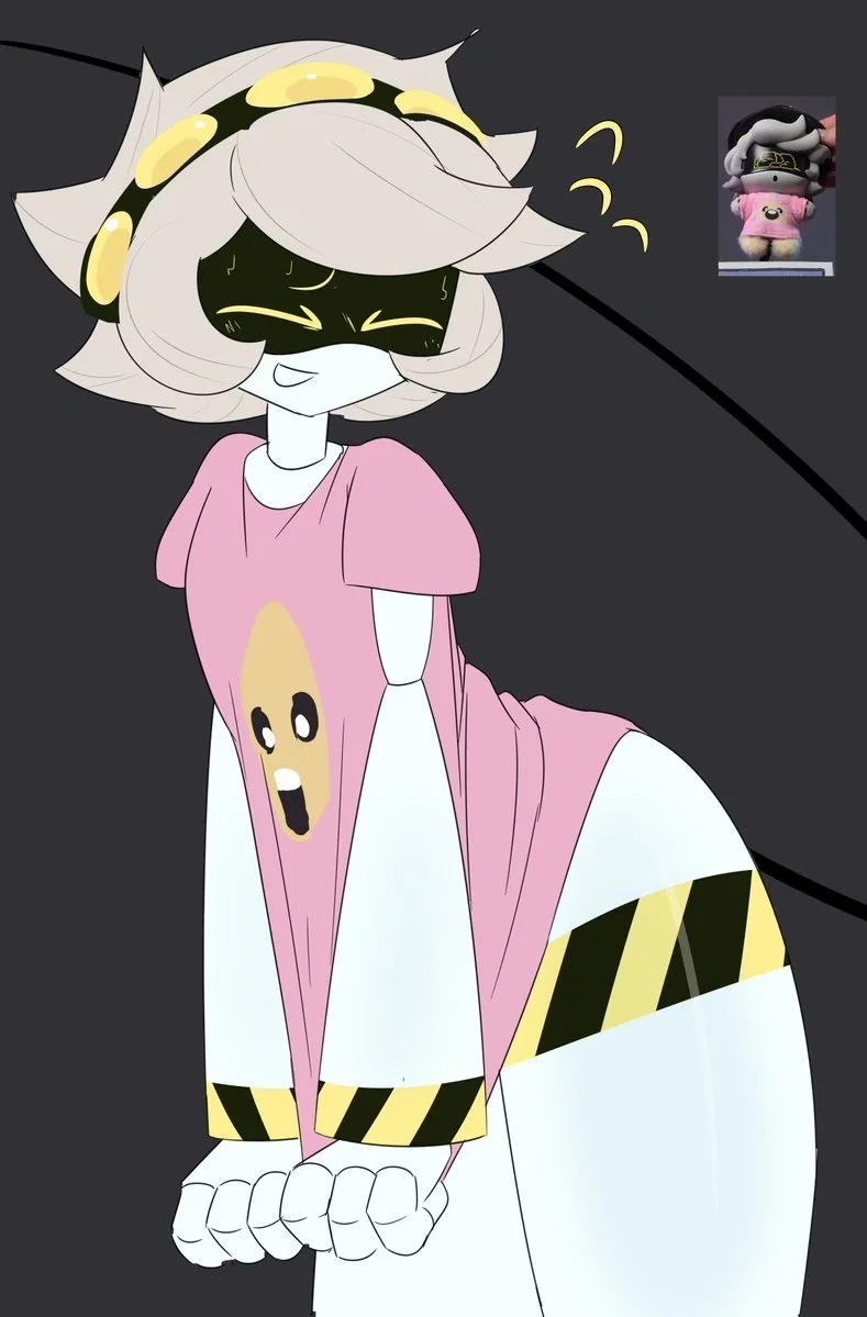 Avatar of Femboy N getting caught red handed with no shorts on - Murder Drones