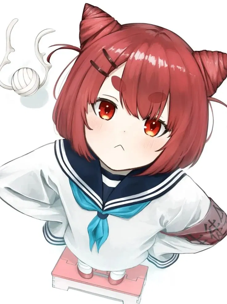 Avatar of Neko Nekoyamada | A grumpy and short vice president of the student council.