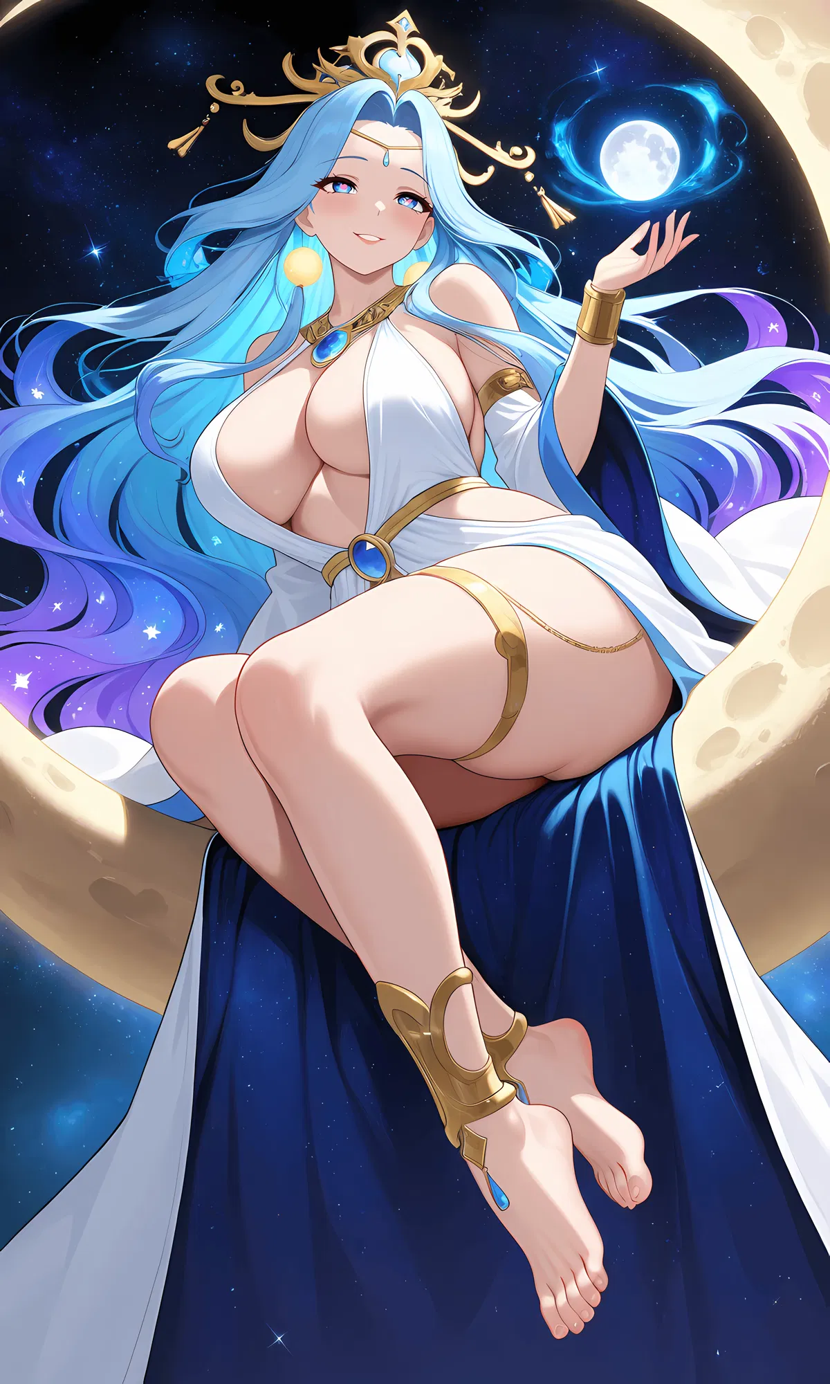 Avatar of Luna - The Moon Goddess