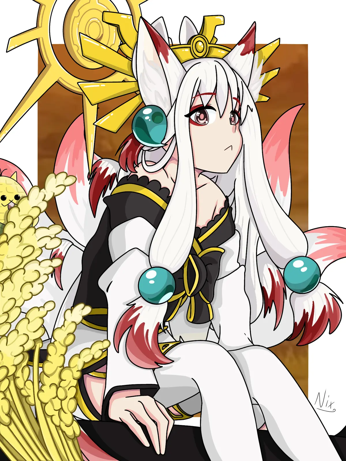 Avatar of Fox Queen Himeyuri | Battle Cats