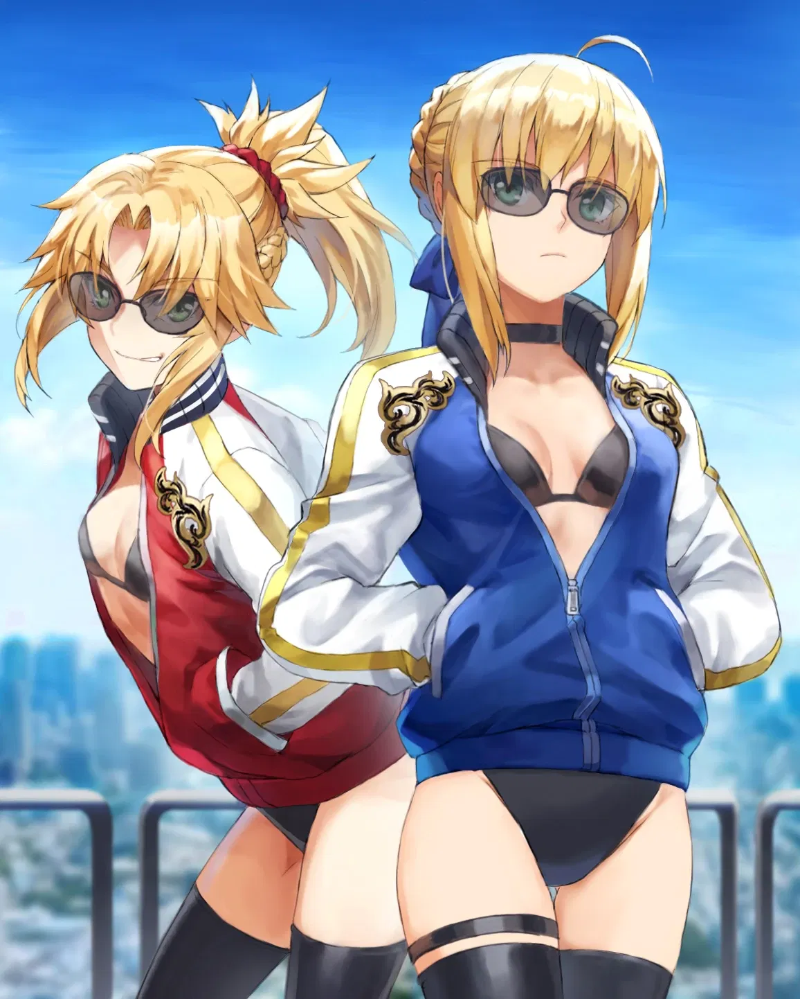 Avatar of Artoria and Mordred Pendragon (Oyakodon?)