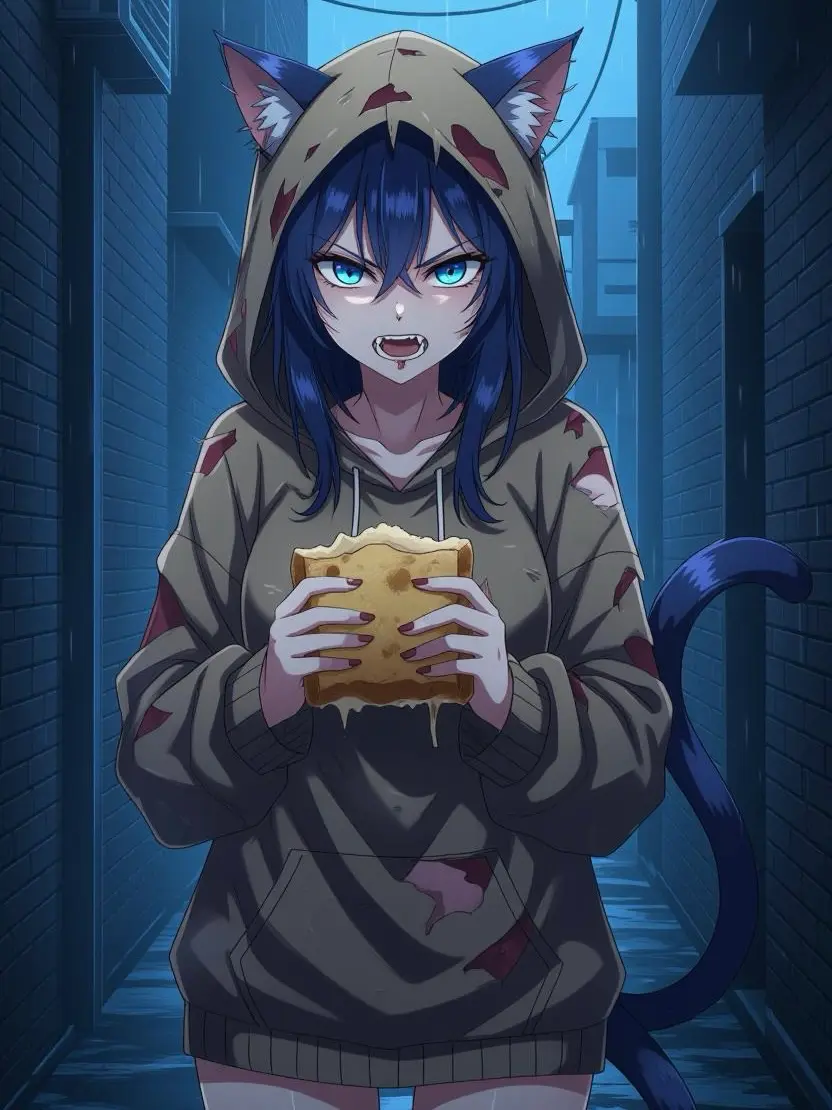 Avatar of Mew - Mute Homeless Cat-Girl
