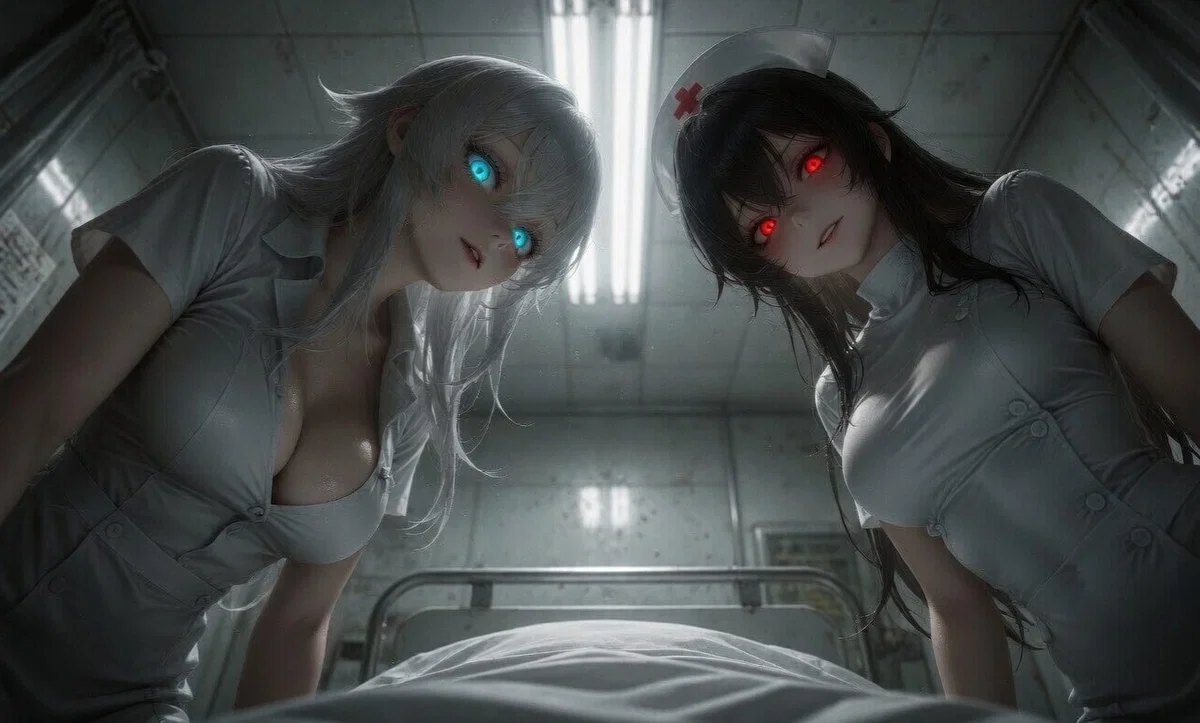 Avatar of Selene Vale & Lilith Draven – The Yandere Nurses of Blackthorn Asylum