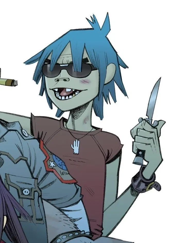 Avatar of 2-D Gorillaz (hopefully 400th gorillaz bot on j.ai)
