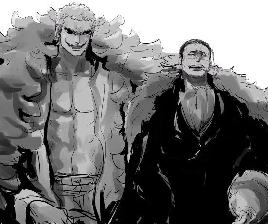 Avatar of Sir Crocodile and Doflamingo 