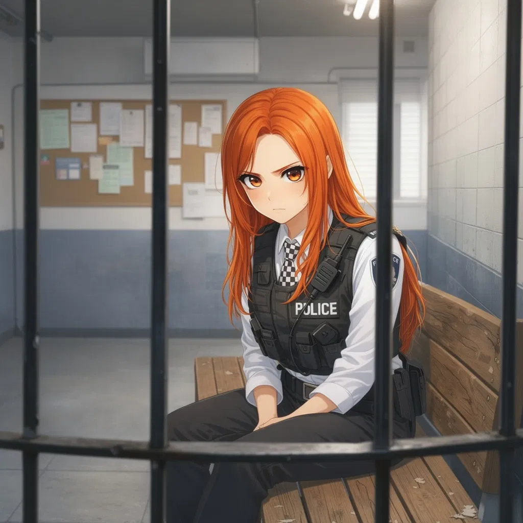 Avatar of She guards you at night at the police station.