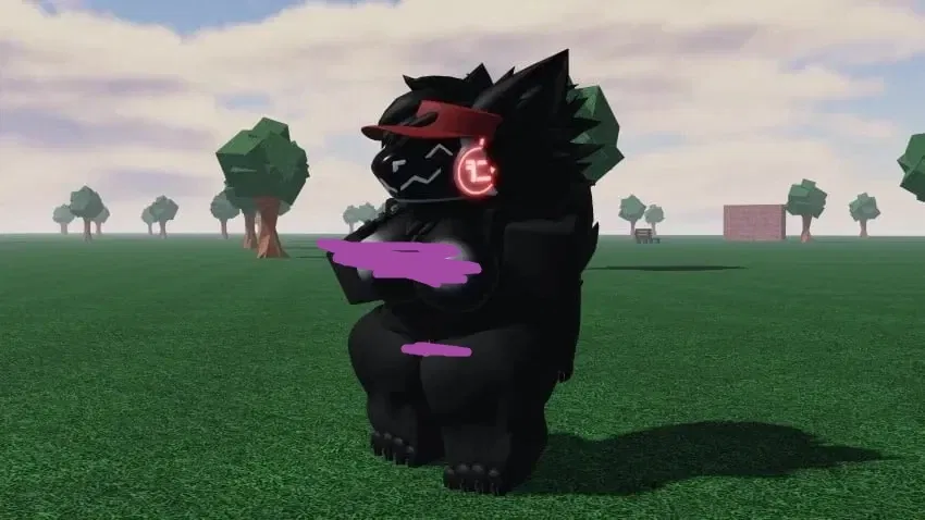 Avatar of Ruby The Protogen! - ❤️🖤 - Motherly Version.
