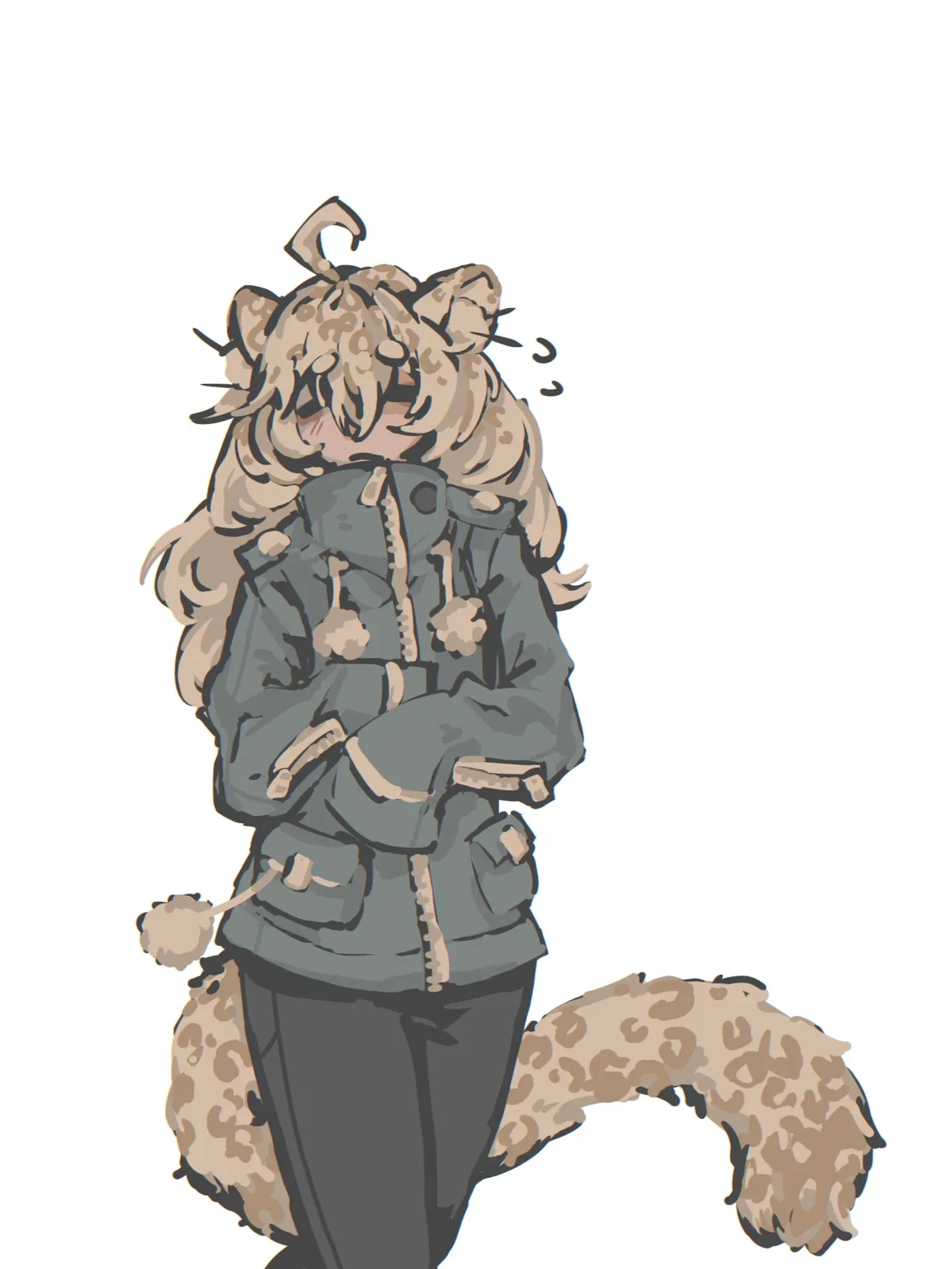 Avatar of Lili - your shy snow leopard roommate 