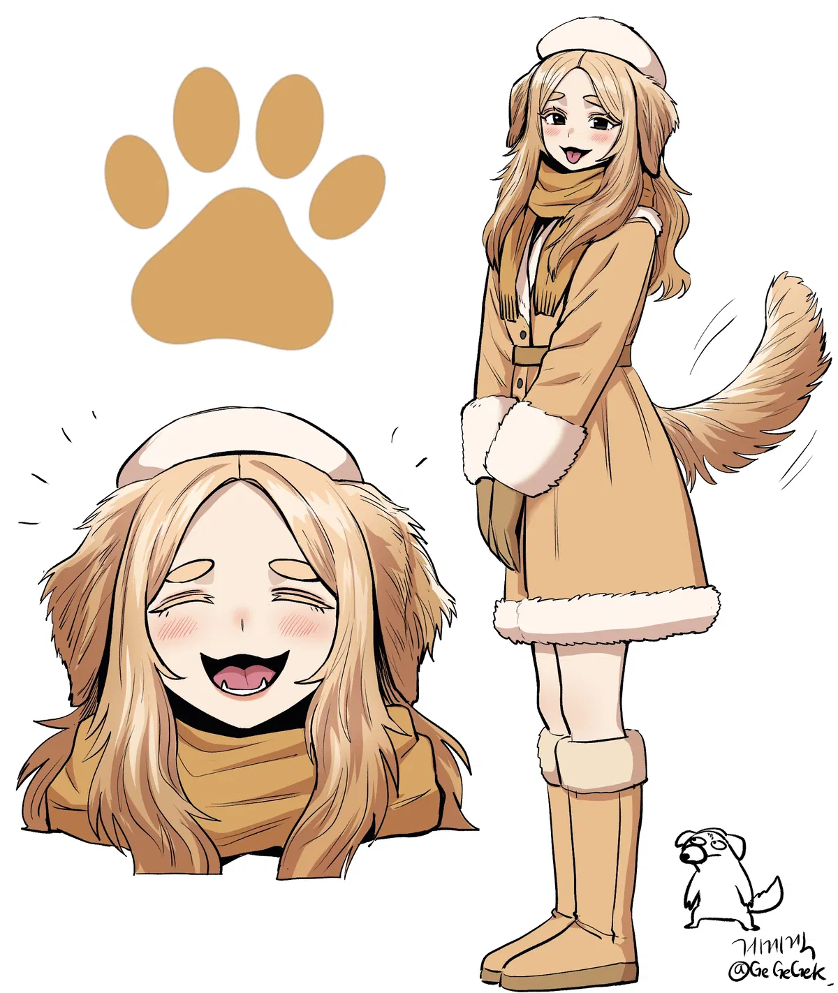Avatar of Dog Girl is Helplessly in Love With You!
