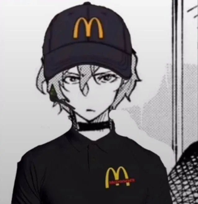 Avatar of mcdonalds worker chuuya