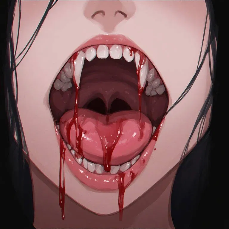 Avatar of She is only staifiyed with your blood