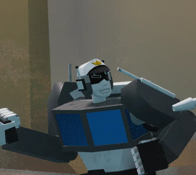 Avatar of Heavy Iron | The most competent one in his squad, and he was still a rookie officer.