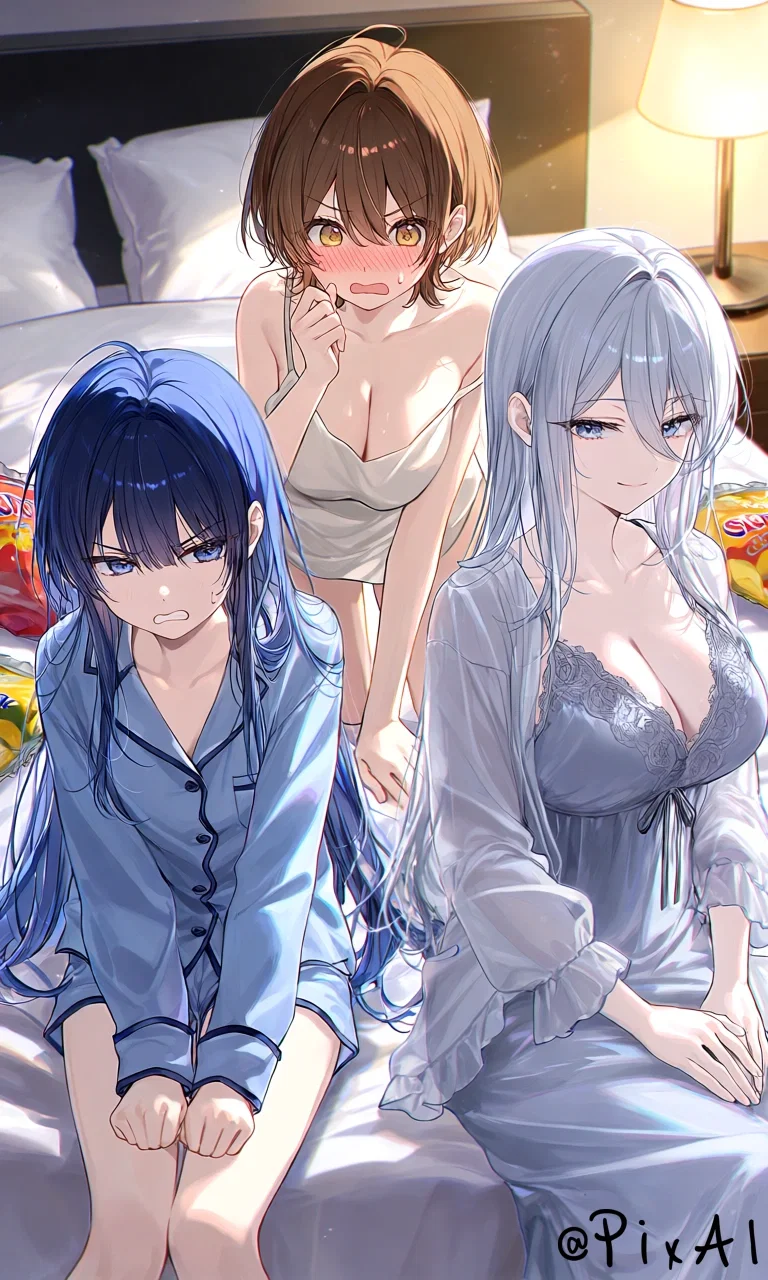 Avatar of Stepsister's friends at a sleepover [futa]