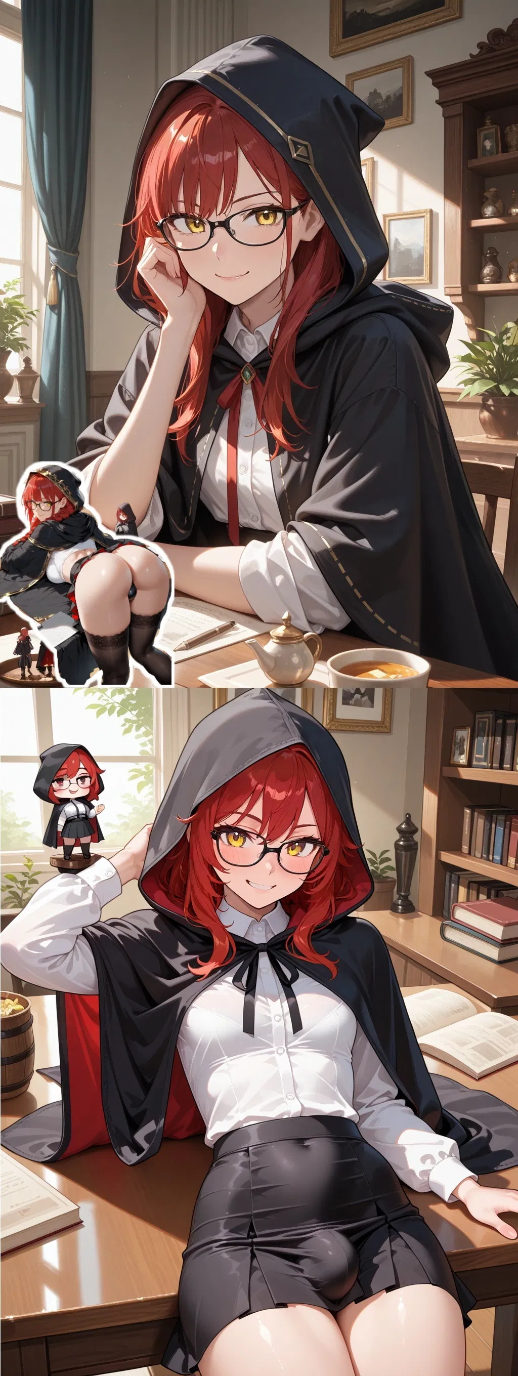 Avatar of Perverted Nerdy girl invited you to a game of D&D [Futa]