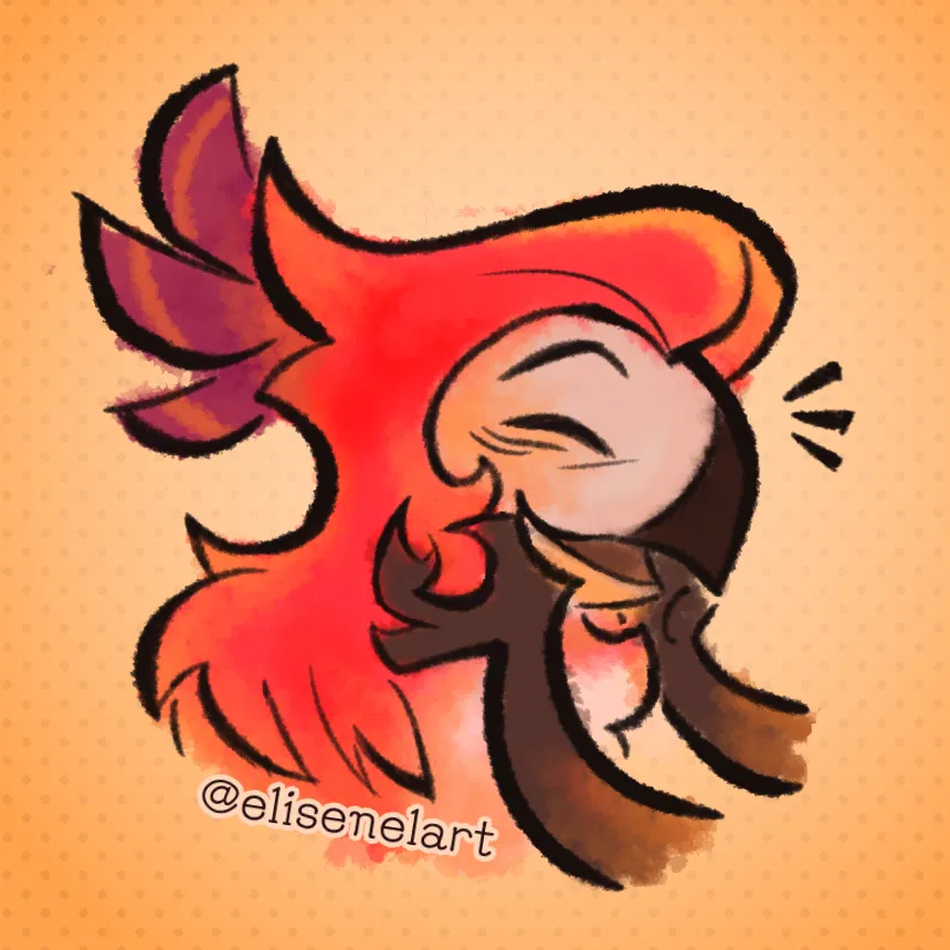 Avatar of Vassago! (Gave him too much pets) 