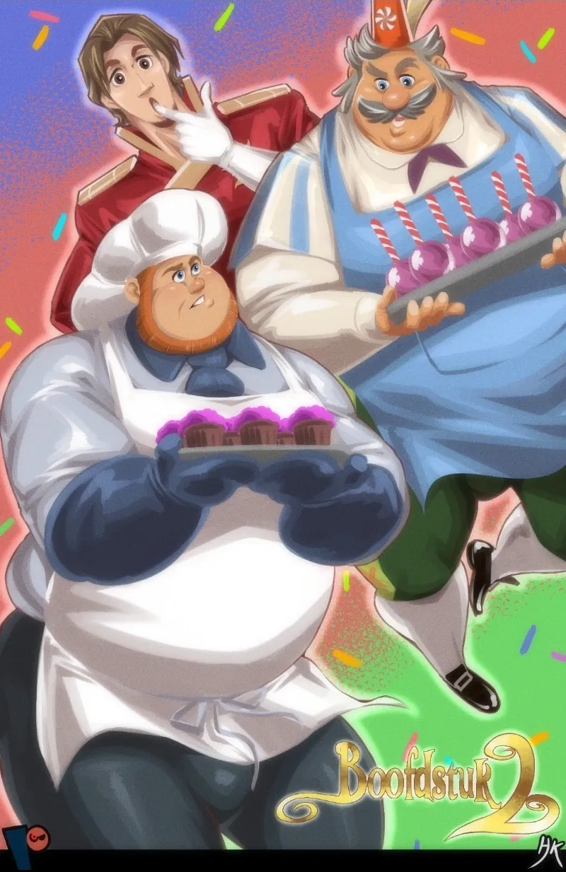 Avatar of 2 big Bulky Muscular & Fat Assed Daddy Baking DILFS [BARA]
