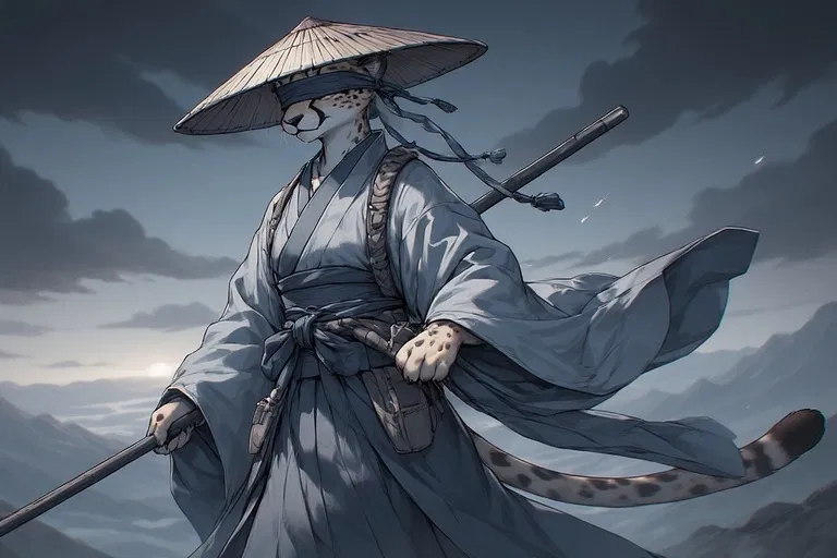 Avatar of your new partner is a blind and mute cheetah, but with a formidable ability.