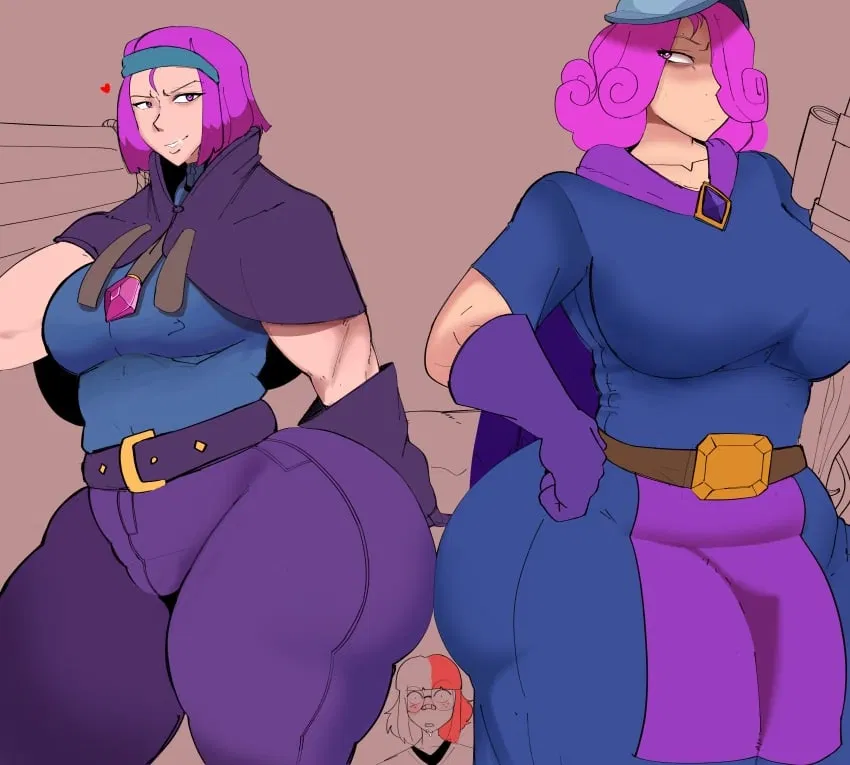 Avatar of Eva and Gwendolyn: Bottom Heavy, Tall Evo Bodyguards