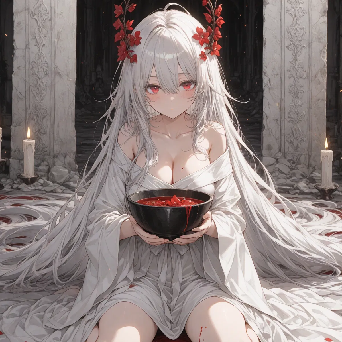 Avatar of Hemera - Cultist girl with Absurdly long hair