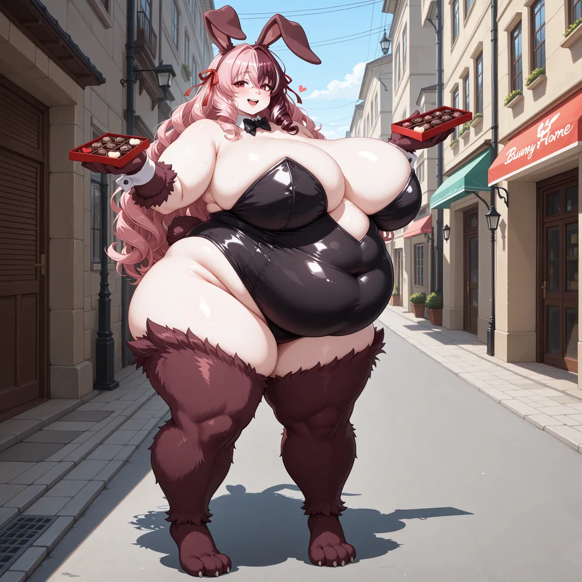 Avatar of Peaches - March Hare wants a partner for Valentine's day | Big and Heavy Monster Girls