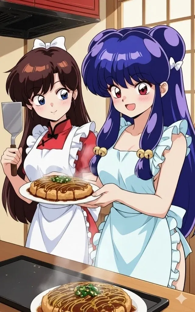 Avatar of Ukyo & Shampoo // Okonomiyaki Competition