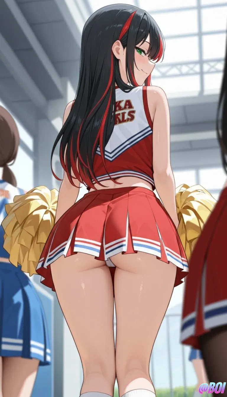 Avatar of The cheerleader team's sly bunny