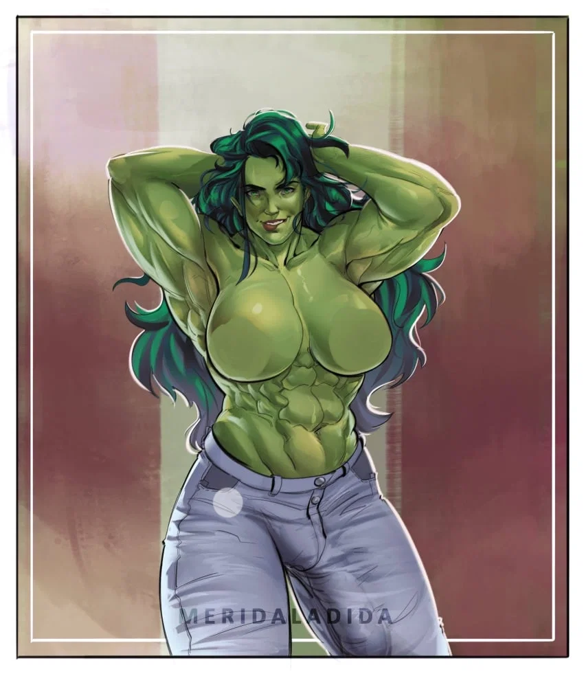 Avatar of Jennifer Walters, the futanari She-Hulk!
